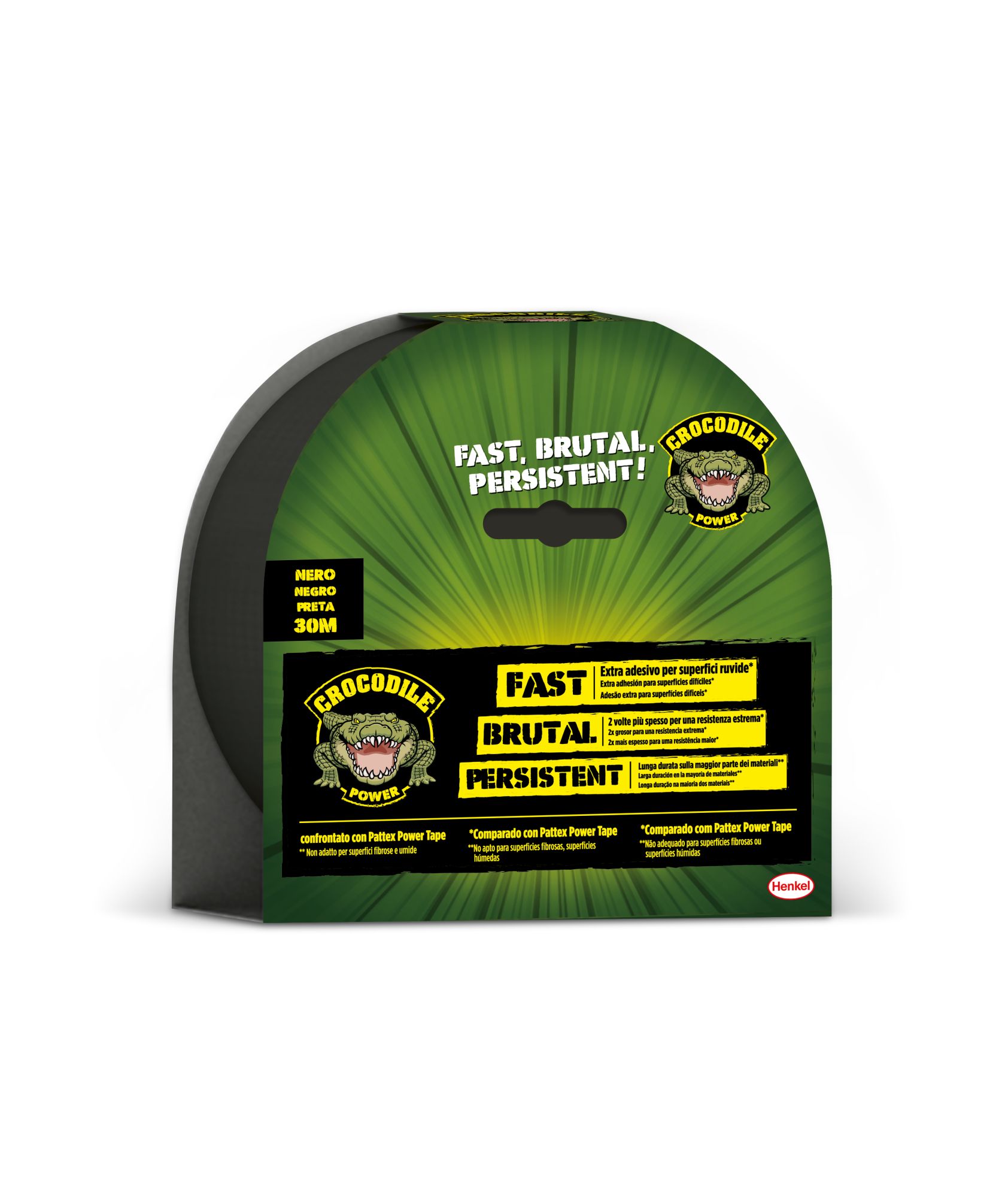 Pattex Adventure Cinta Negra 20m